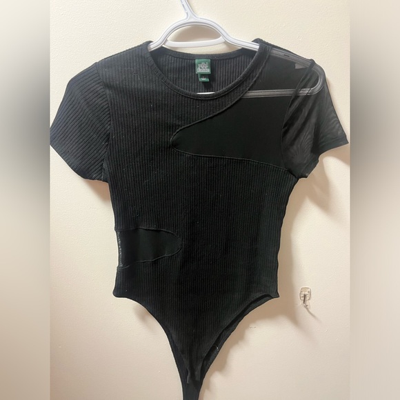 Black/mesh bodysuit - Picture 1 of 2